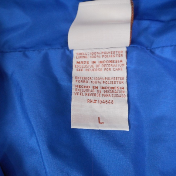 Vintage Memphis Tigers Red Oak Half-Zip Pullover Windbreaker Jacket Men’s Large - Picture 3 of 5